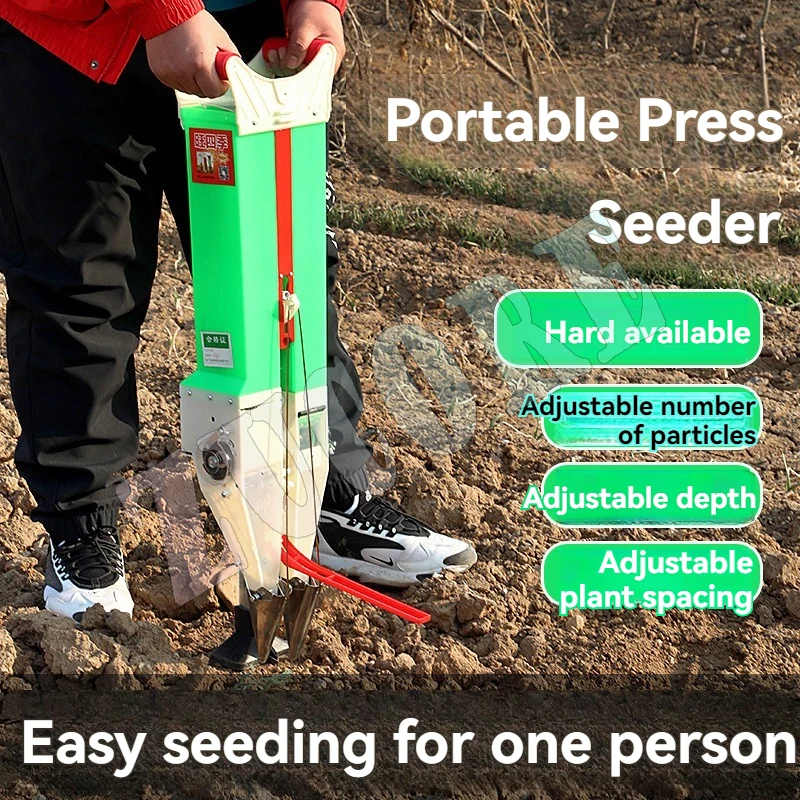 Multifunktionale Mais Bohnen Erdnuss Gemüse Samen Aussaat Maschine Landwirtschaftliche Landwirtschaft Hand Werkzeuge Samen Bohrer