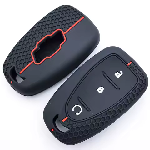 Silicone Car Key Case for Chevrolet Malibu Blazer Traverse Seeker Onix Equino Volt Bolt Trax Orlando Cruze Spark Sonic Camaro