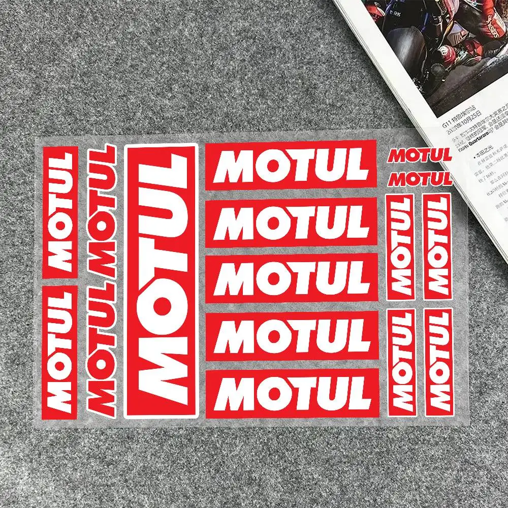 

1pc Stickers For MOTUL Moto Sticker Auto Body Bumper Windows Motorcycle Laptop Walls Vinyl Decal Car Tuning Accessories