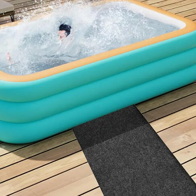 Protective Pad Cushion NonSlip Stair Swimming Pool Ladder Mat PVC Swimming Pool Step Mat Anti-Slip Mat For Pool Bathroom Kitchen