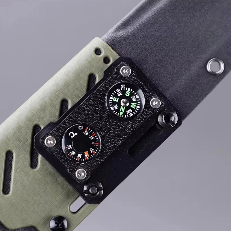 

Compass Thermometer Scabbard Accessories K Scabbard DIY Multifunctional Tool Decoration Tactical Modification EDC Tool