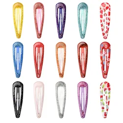 5cm Glitter Candy Color BB Clip Children's Hairpin Colorful Headdress Cute Female Baby Special Bangs Hairpin Hair Accessories