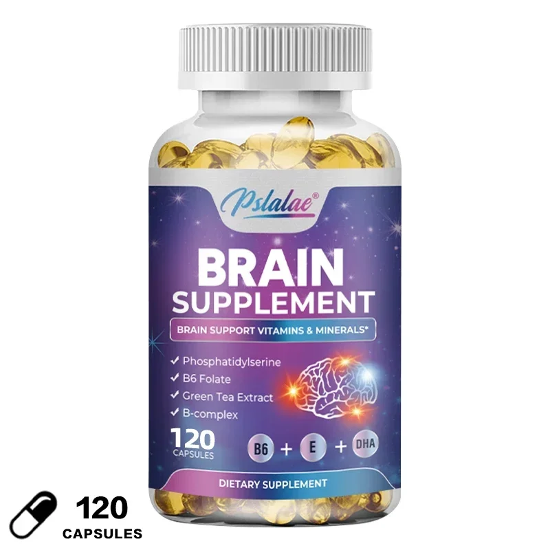 Brain Supplement - Contains B Vitamins To Support Brain Health, Improve Cognitive Function, and Enhance Memory and Concentration