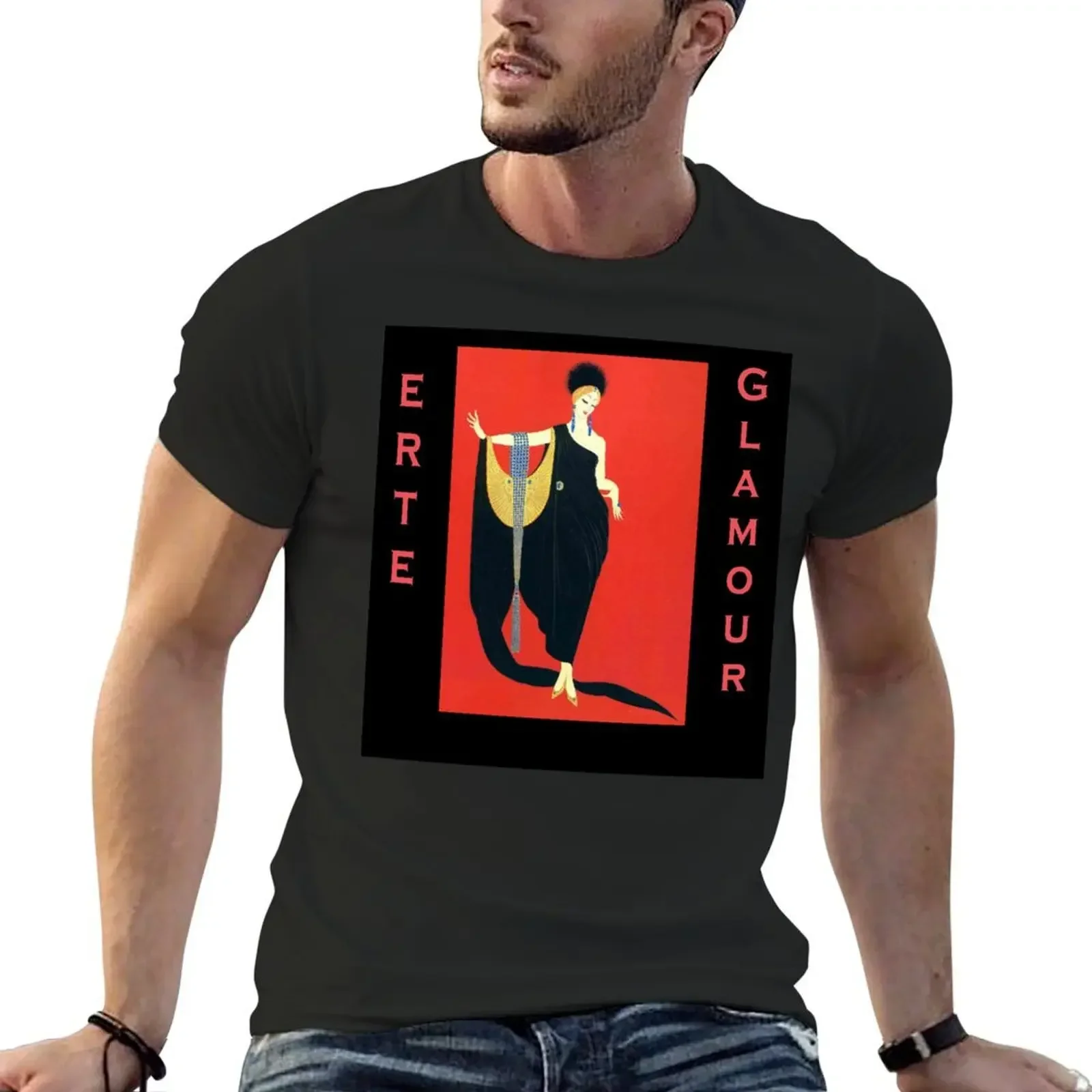 Erte' - Glamour T-Shirt customs shirts graphic tee hippie clothes graphic tee shirt mens t shirts top quality