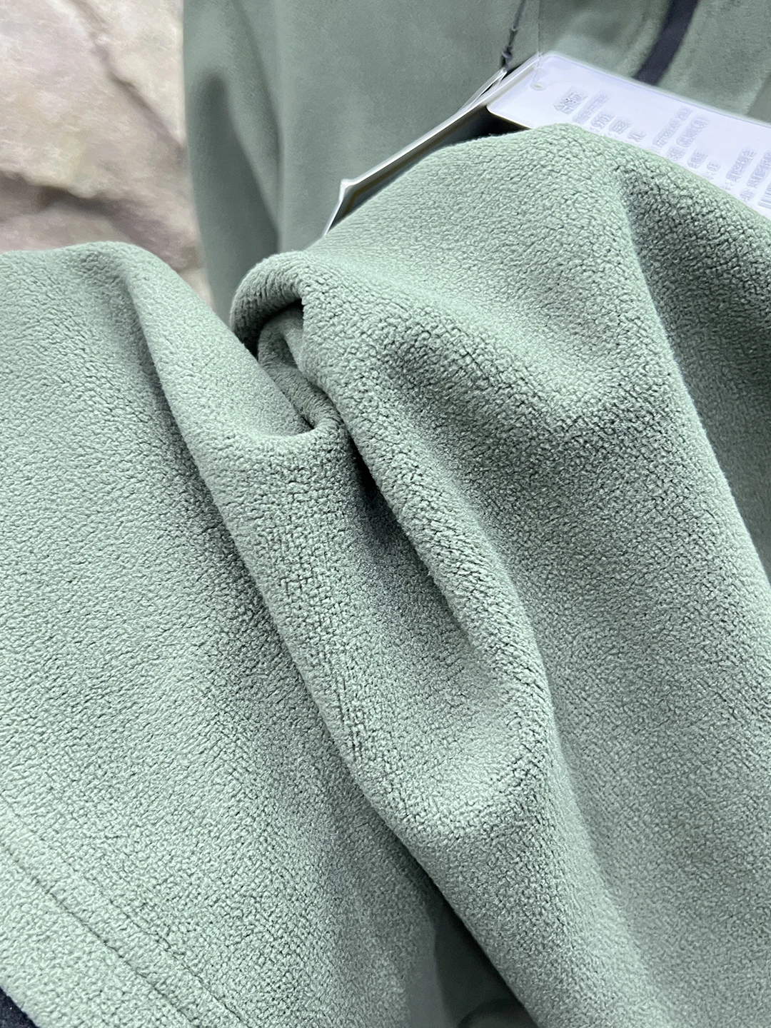 في الهواء الطلق Fce البلوز هوديي f البريدي طويل Sve الشباب البوليستر دنة مزيج تنفس مريحة الخريف الشتاء الرجال... #3