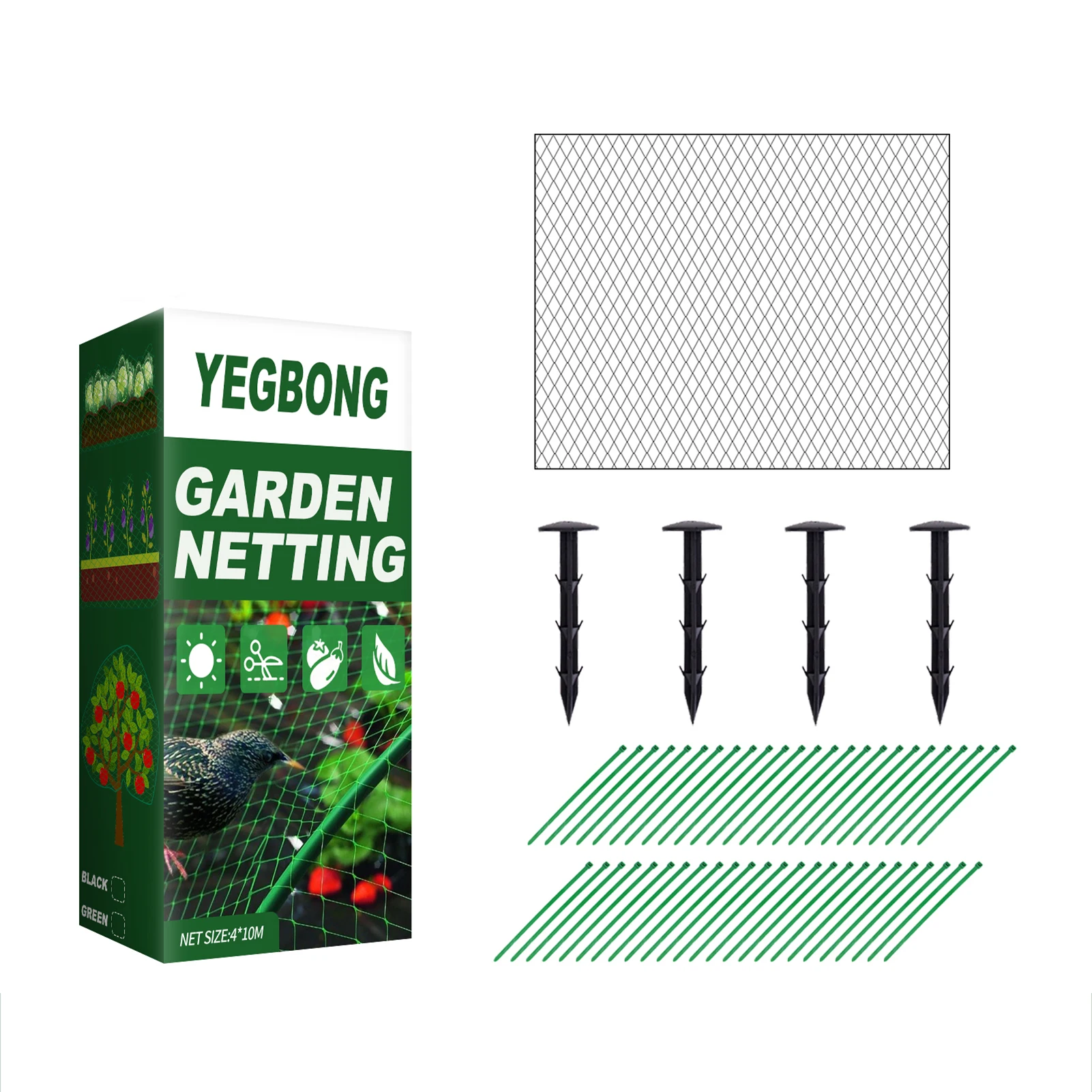 Garden Netting Bird Netting Against Bugs Birds Deer Fence For Blueberry Bushes Reusable Poultry Netting Protect Vegetables