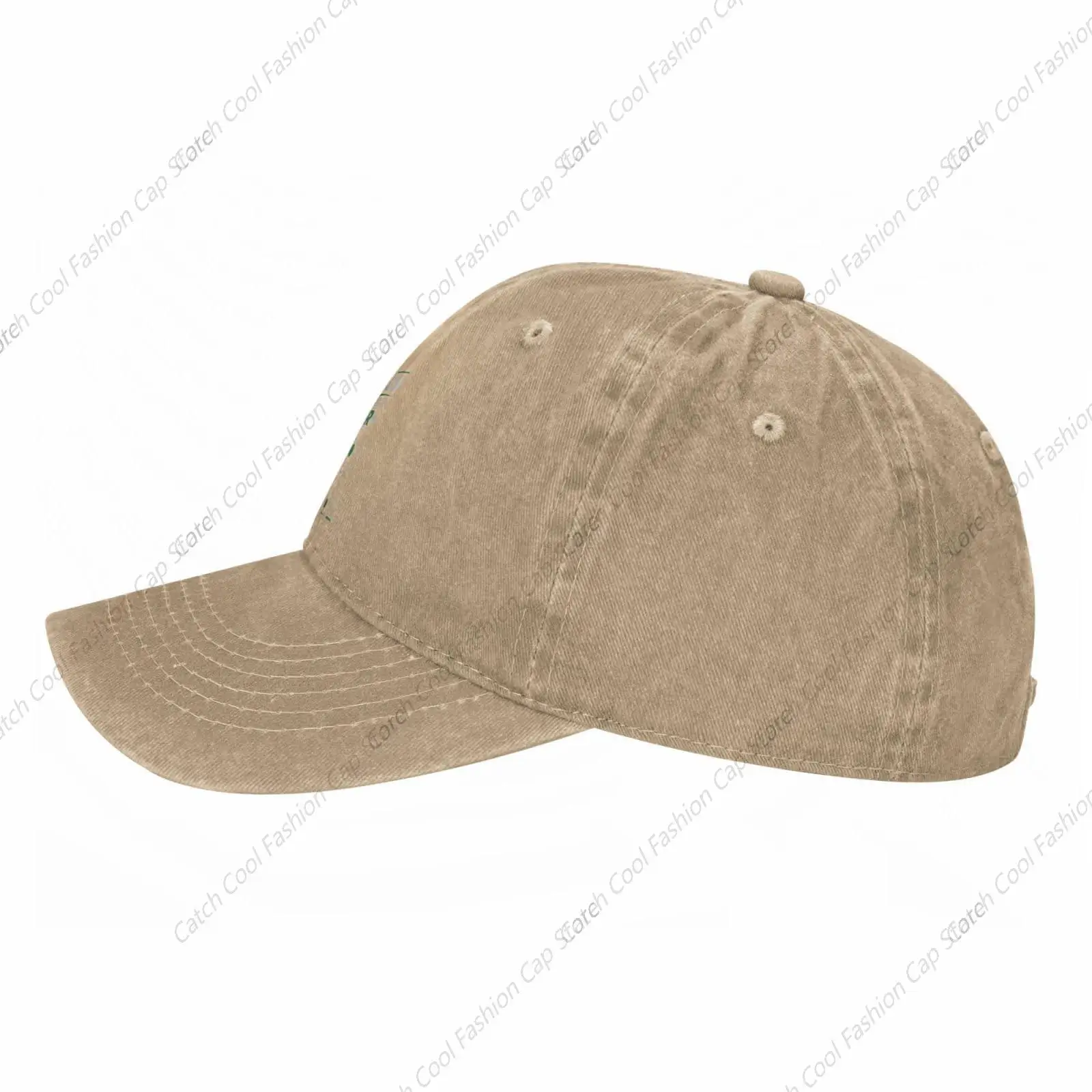 Focus On Your Goals Baseball Cap for Men Women Vintage Trucker Denim Hat Washed Cotton Fashion Unisex Adjustable Sports