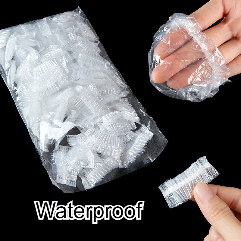 100 Stuks Wegwerp Oor Cover Oorbeschermer Voor Haar Verven Bad Douche Oorbeschermers Kappers Gereedschap Salon Kapper Accessoires Geschenken