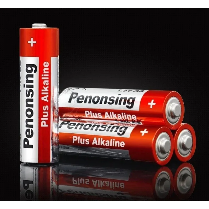 بطارية قلوية 1.5 فولت AA Plus LR6 عالية الأداء للألعاب والساعات والمصابيح الكاشفة ومشغلات الصوت وشفرات الحلاقة ومضادة للتسرب