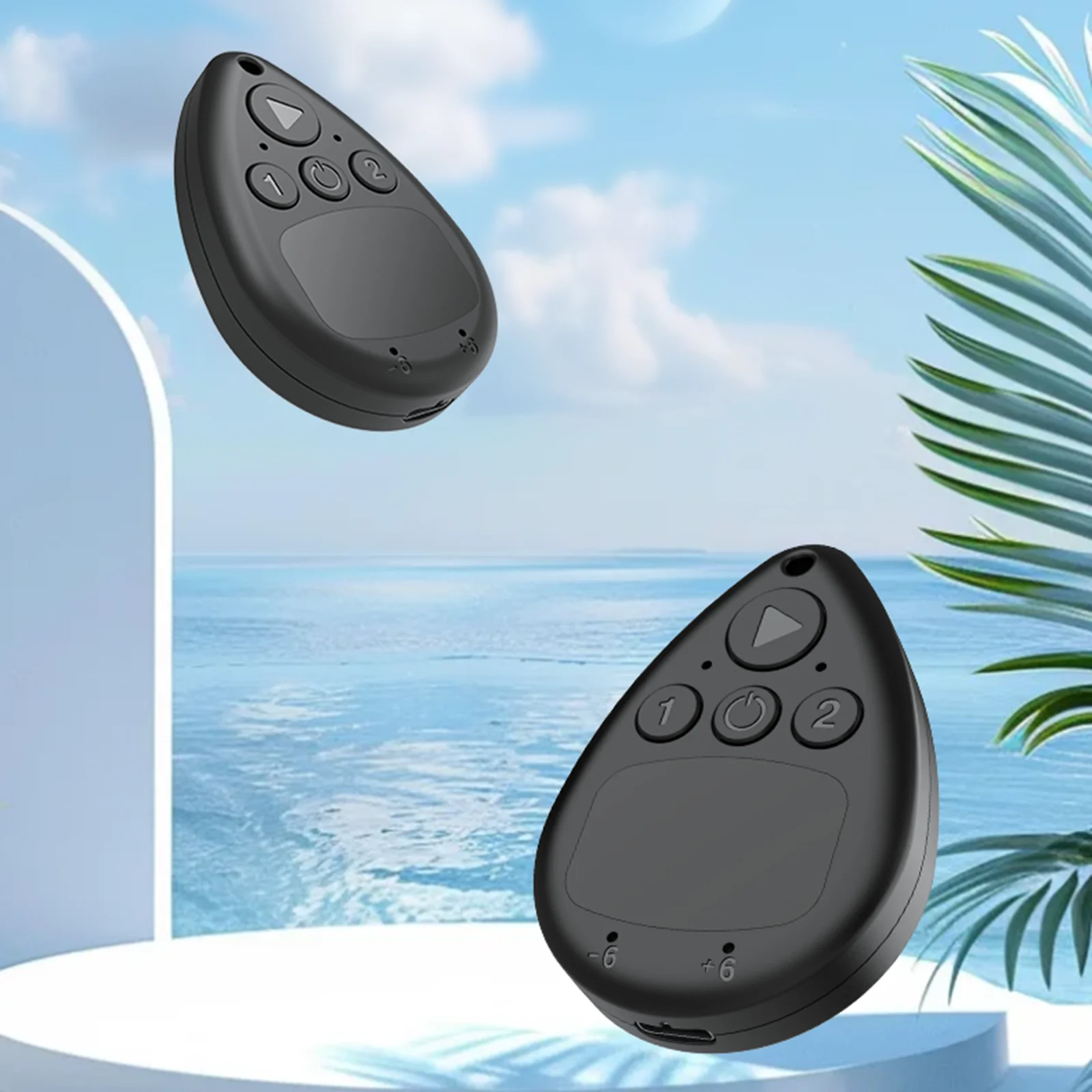 Wireless Auto Clicker with Battery Hands Free Silent & Adjustable Speed BT Phone Screen Tapper Finger Clicker for Smartphones