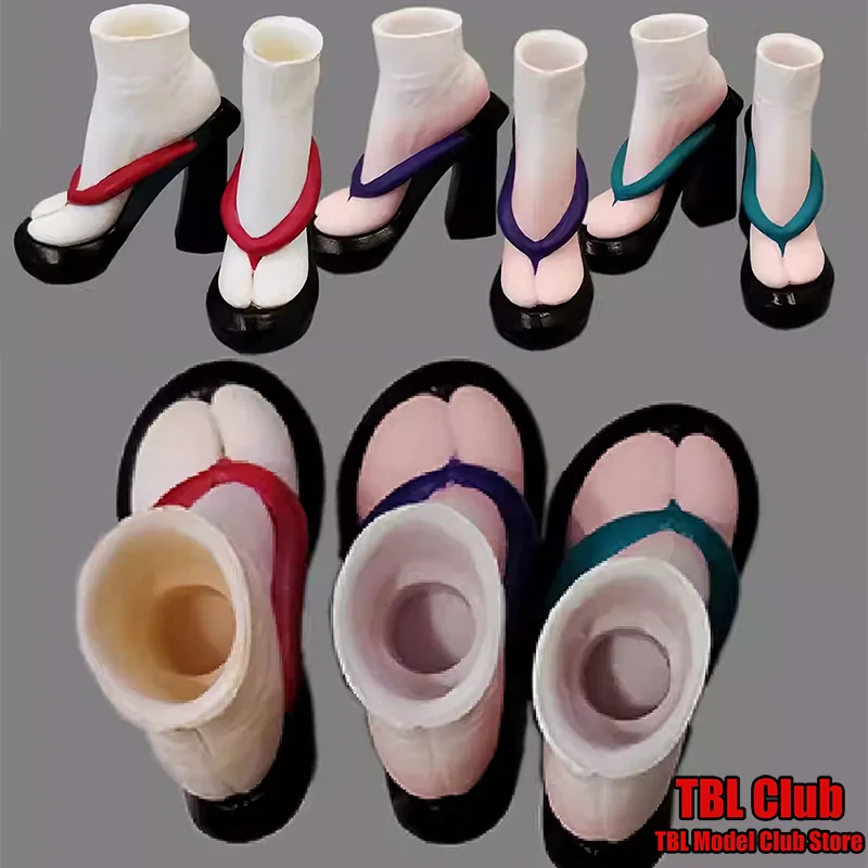 

Масштаб 1/6, 4 цвета, деревянные сабо на высоком каблуке с толстой подошвой и зажимом, женская обувь для 12-дюймовой фигурки солдата