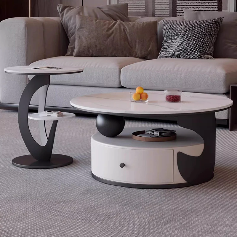 Luxury Decoration Coffee Table Living Room Aesthetic Photo Album Unique Side Table Center Couchtisch Lounge Suite Furniture