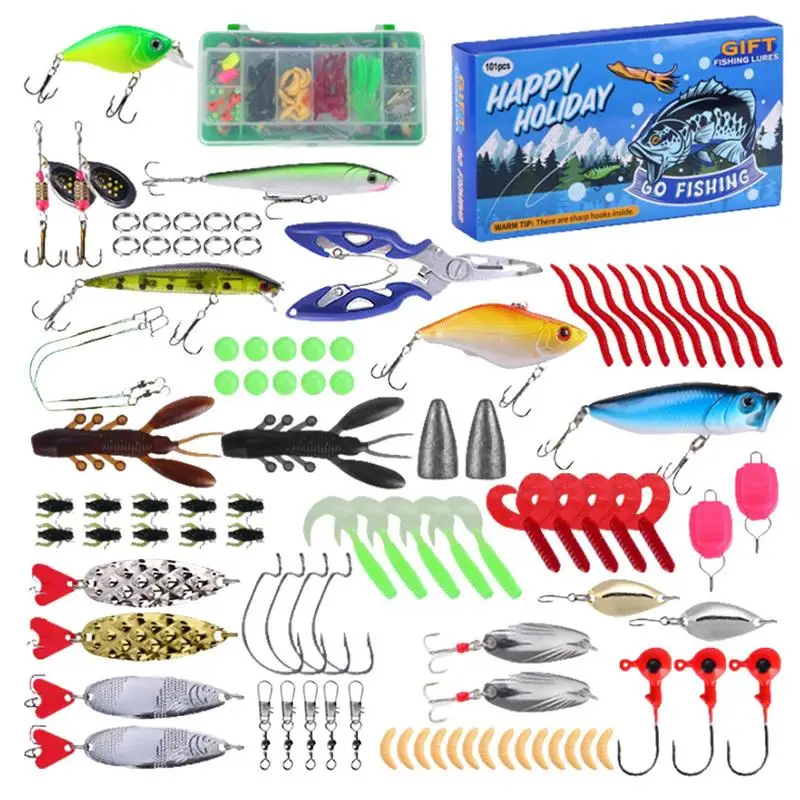 Fishing Lure Sets For Freshwater 101X Saltwater Trout Fishing Lures Fishing Lover Fishing Baits Tackle Box Fishing Accessories