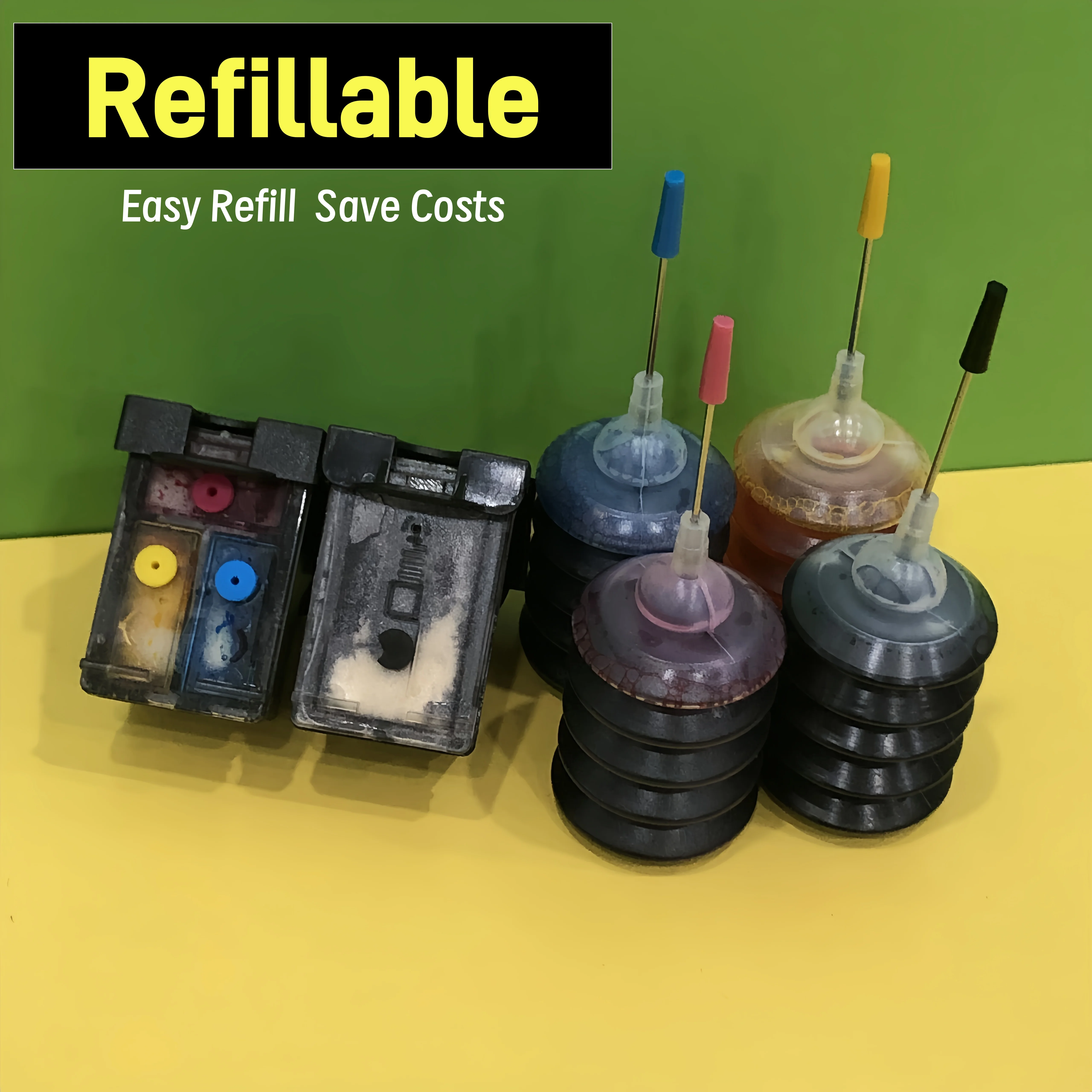 

GraceMate 675XL Remanufactured Replacement Ink Cartridge for HP 675 hp675 for HP Officejet 4000 4400 4575 Printer