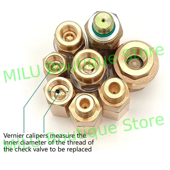 Schraubenluftkompressor, 1 Minute, 2 Minuten, transparentes Rückschlagventil, unsichtbares Rückschlagventil mit Ölrücklauf von Fushengshan Bolite