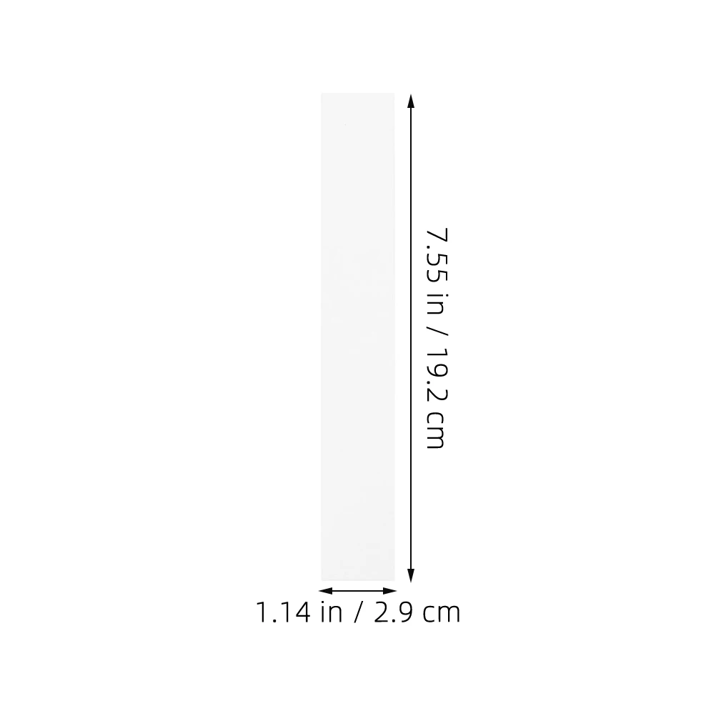 250pcs White Banknote Currency Wrappers Self Adhesive  Paper Bands Cash Straps Bills Banknote Bundle Wrappers For Retail Bank