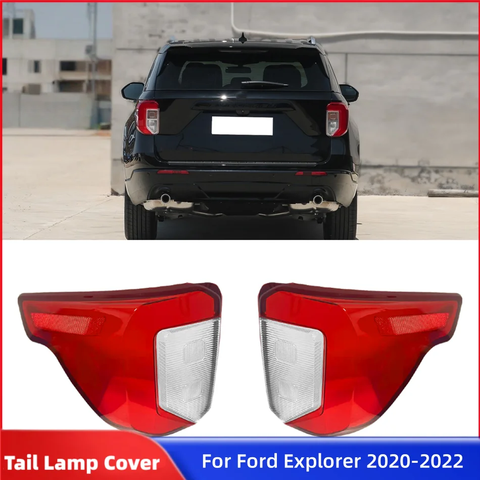 

For Ford Explorer 2020 2021 2022 Car Rear Light Accessories Gadgets Turn Signal Light Cover Housing Cover
