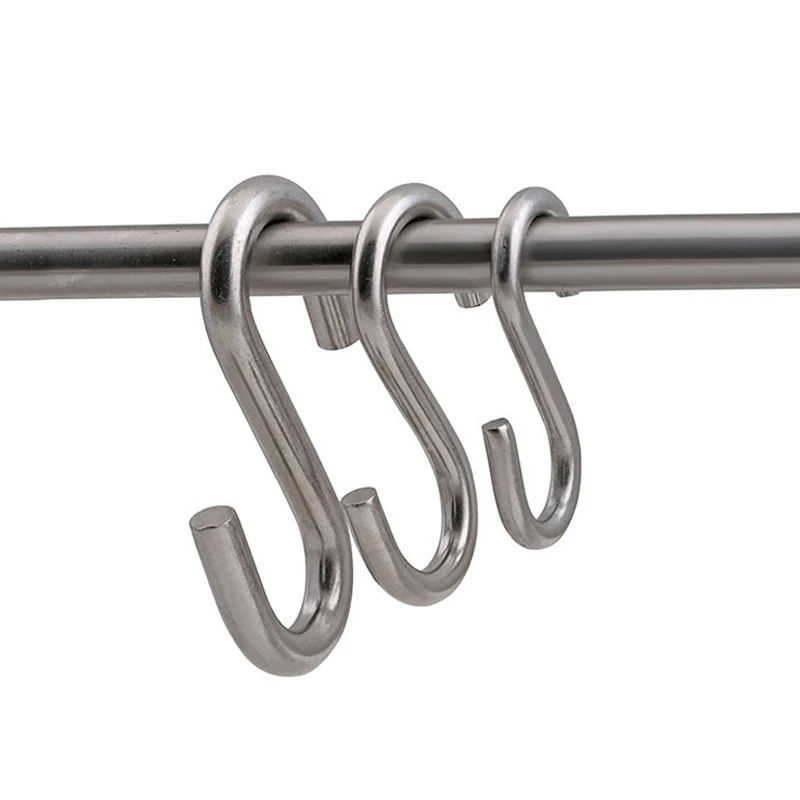 304 Stainless Steel S Hook M2-M10