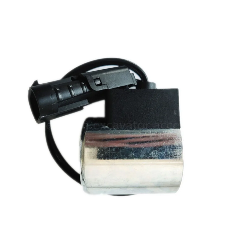 Excavator parts for Sany for Yuchai 60 65 70 75 for Longgong LG85 135 pilot safety lock solenoid valve coil solenoid valve spool