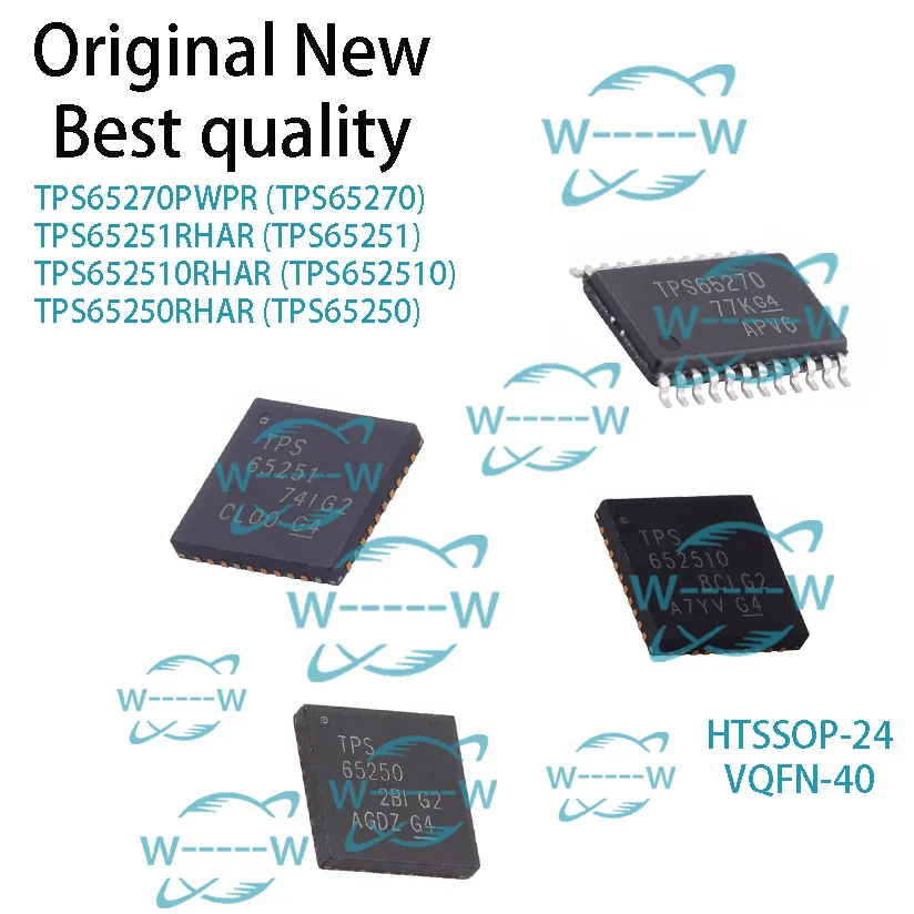 (5-30 PCS) TPS65270PWPR TPS65270 TPS65251RHAR TPS65251 TPS652510RHAR TPS652510 TPS65250RHAR TPS65250 IC CHIP