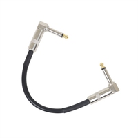 24 AWG 1Pc 60cm Guitar Effect Pedal Cable Audio Flat Patch Cable 1/4\