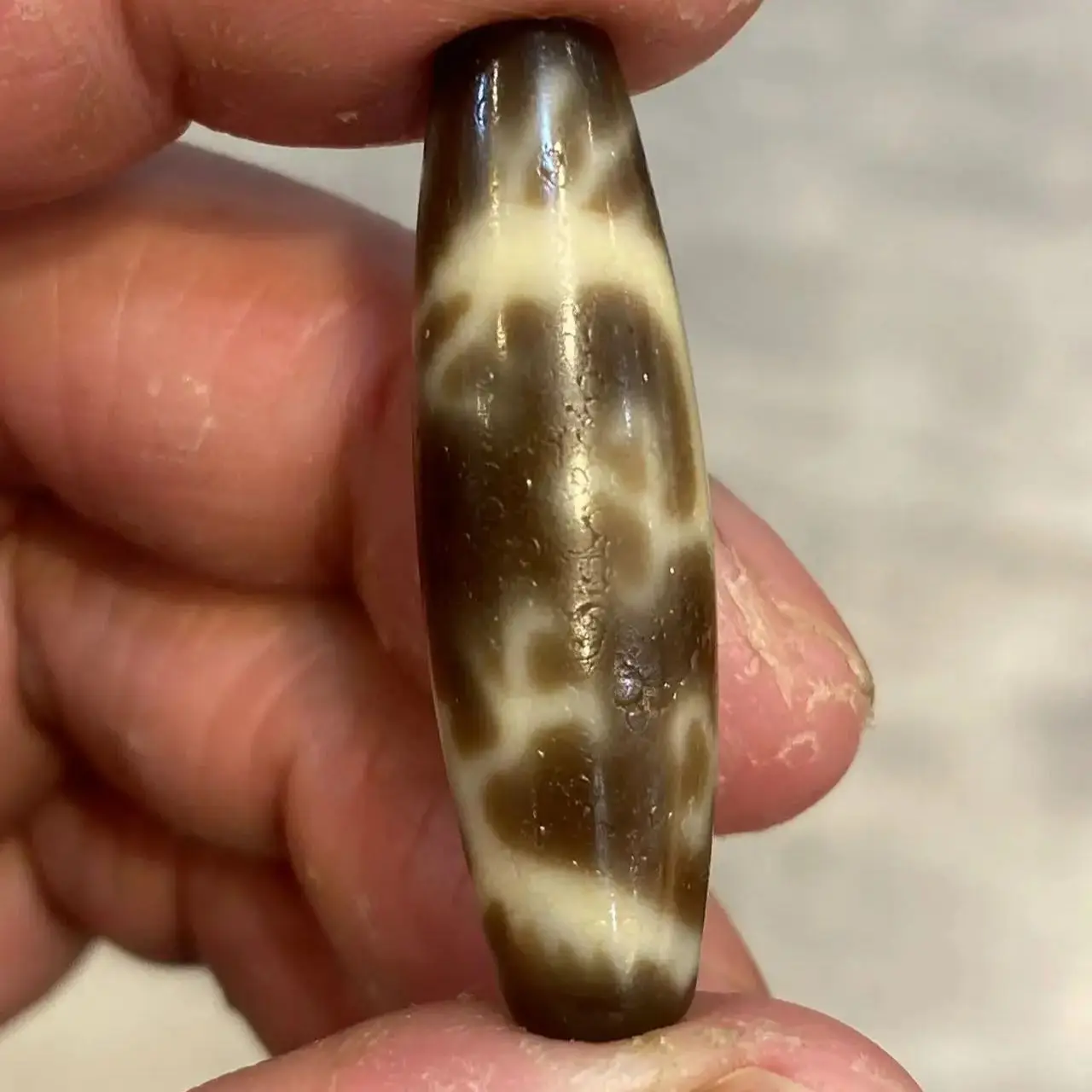 

1pcs/lot Natural Old Agate Dzi Tooth yellow Horseshoe C-shaped fish scales Dragon Totem Necklace pendant Advanced craftsmanship