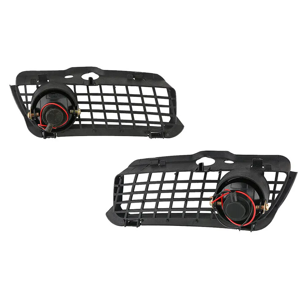 

Для VW MK3 Golf Jetta 1992 1993 1994 1995 1996 1997 1998 левый и правый автомобильный бампер светодиодный противотуманный фонарь решетка черная крышка защитная