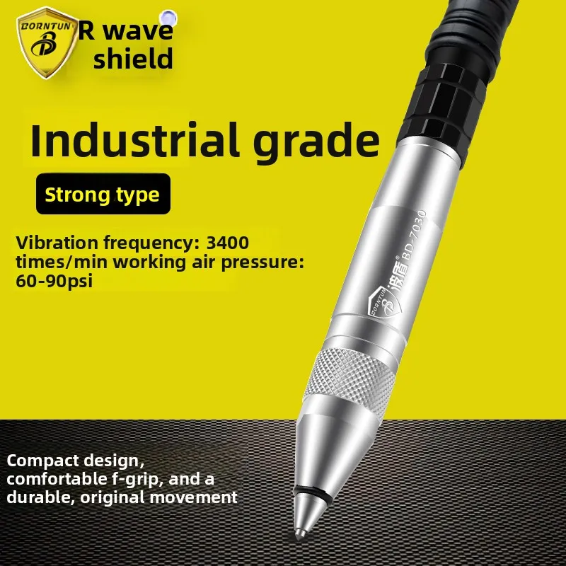 Wave Shield Pneumatic Engraving Pen Air-Driven Engraving Pen for Metal, Marble, Wood, and Porcelain Bd-7030