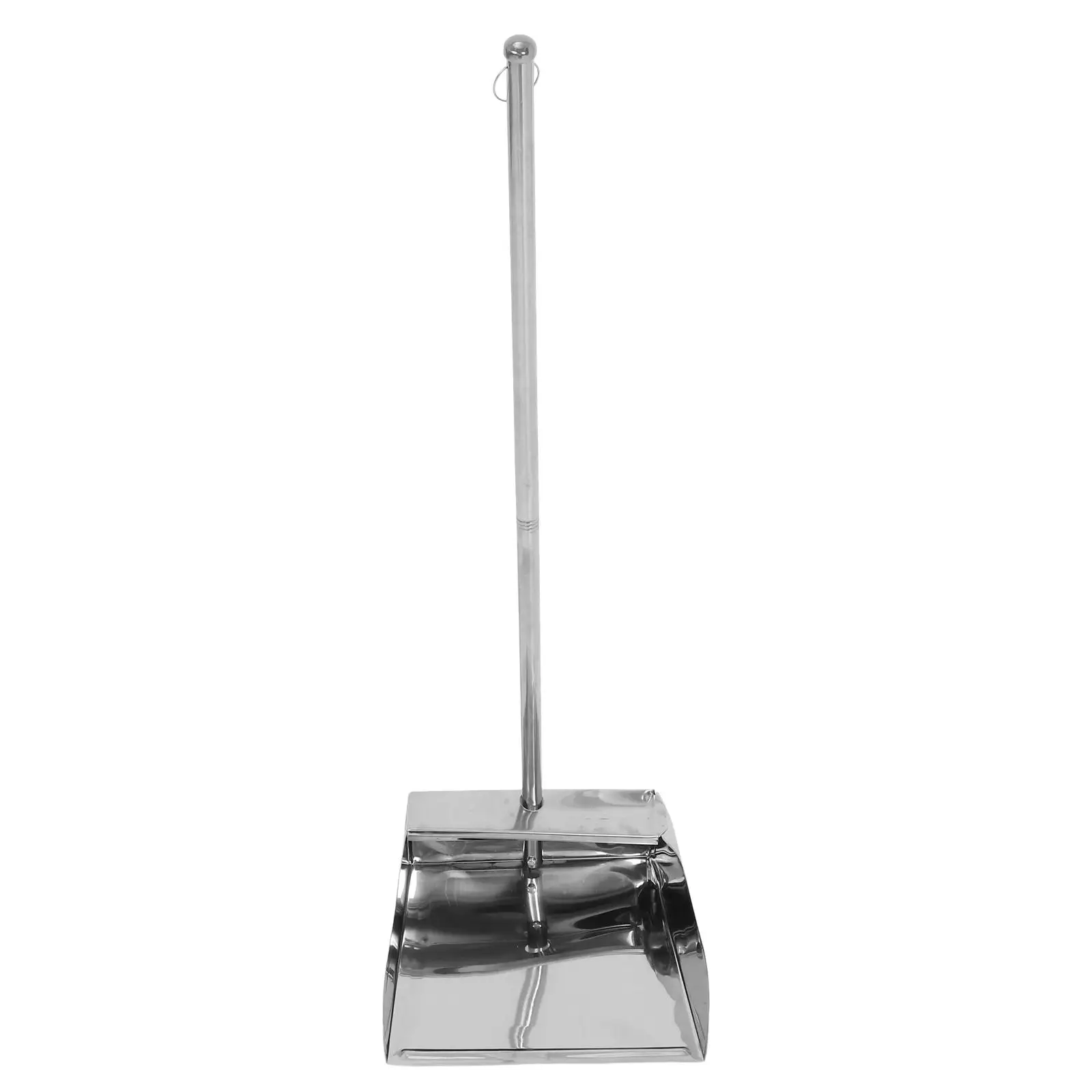 

Large Thicken Dustpan Stainless Steel Garbage Shovel Hand Held Broom Set Kitchen Cleaning Supply Heavy Duty Long Handle Anti