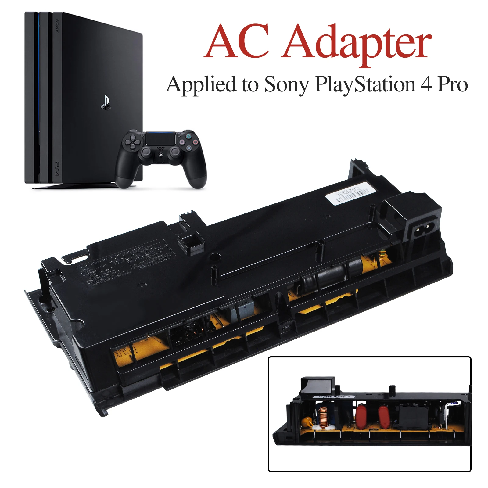 Replacement ADP-300CR ADP-300FR ADP-300ER Power Supply Games Console Accessories For PS4 Pro Console