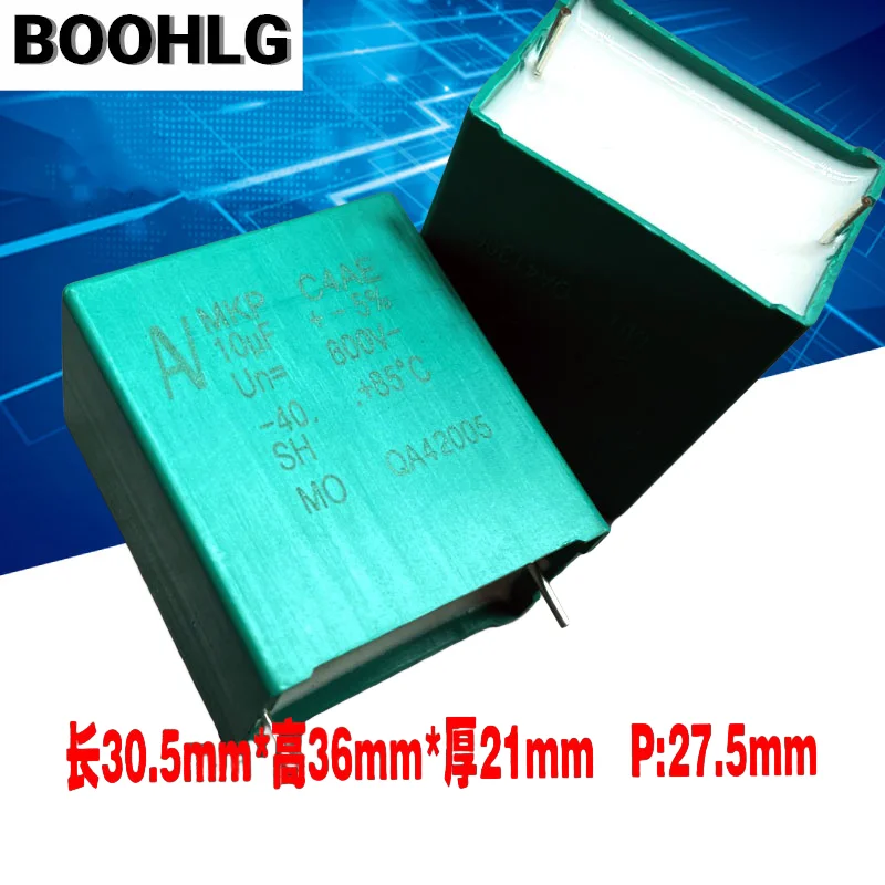 

2 шт. AV mkp C4AE 10 мкФ 10,0 мкФ 106 800 В 630 В тонкопленочный конденсатор c3d