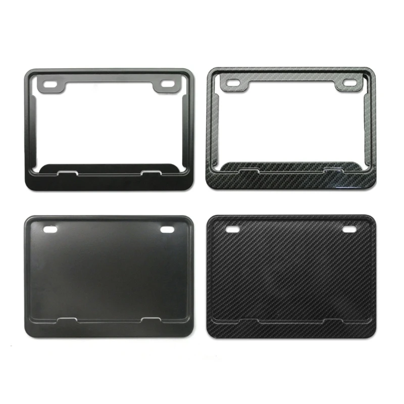 

1pc Motorcycle License Plate Frames Universal Aluminum License Plate Holder License Plate Holders Frame License Plate Cover