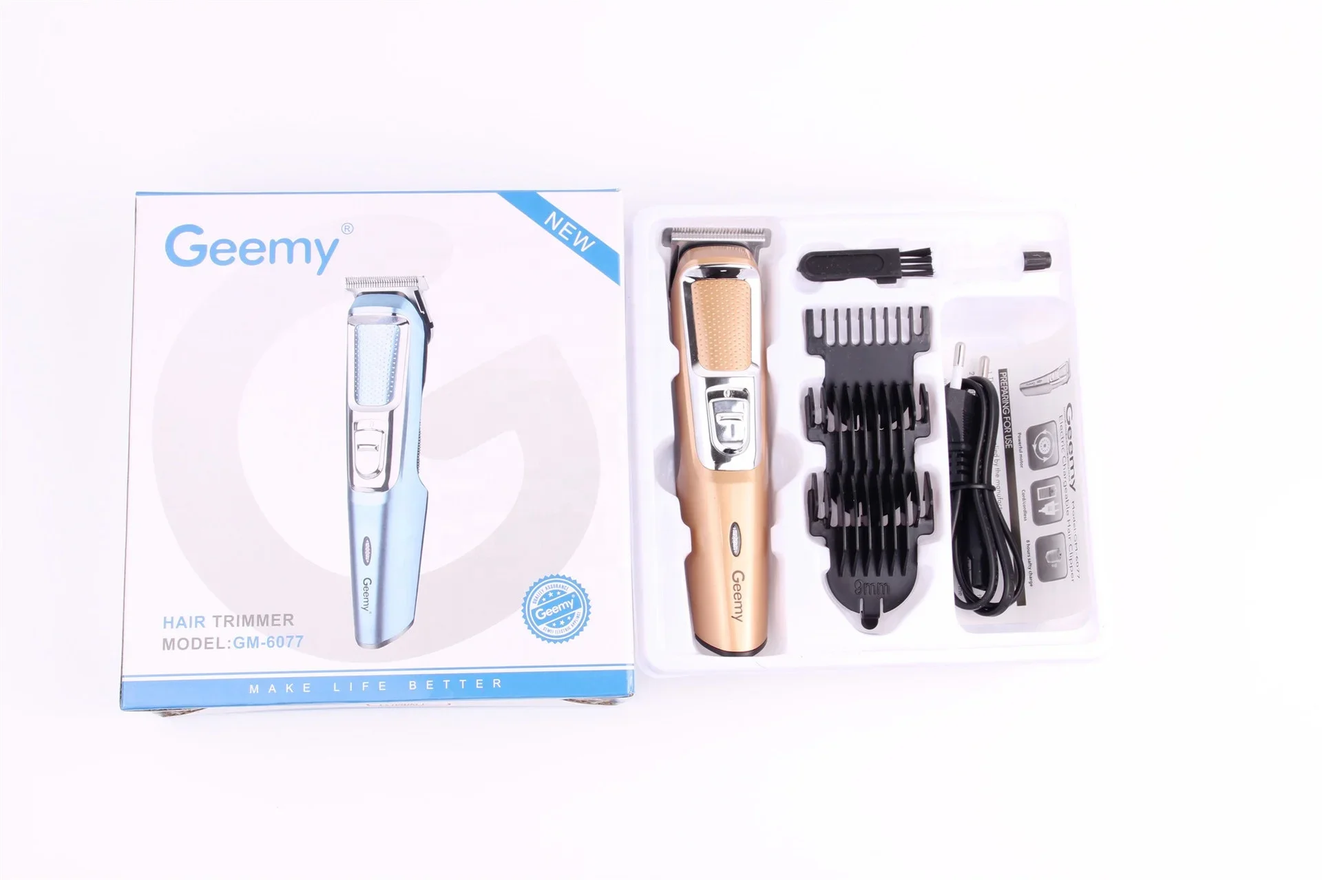 Cheap Price GEEMY GM6077 Touch Hair Trimmer Mini Hair Shaver