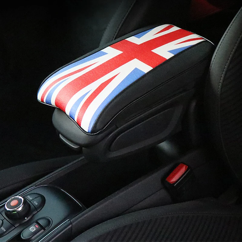 

Car Armrest Box Mat Cover Pad Auto Handrest Cushion Universal PU Leather For Mini Cooper F54 F55 F56 F60 R56 R60 R61 Accessories