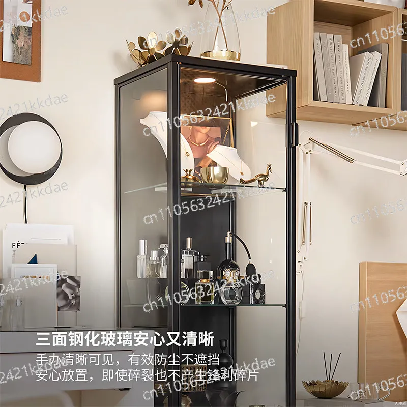 Locker Light Luxury New Living Room Glass Display Cabinet Figure Collection