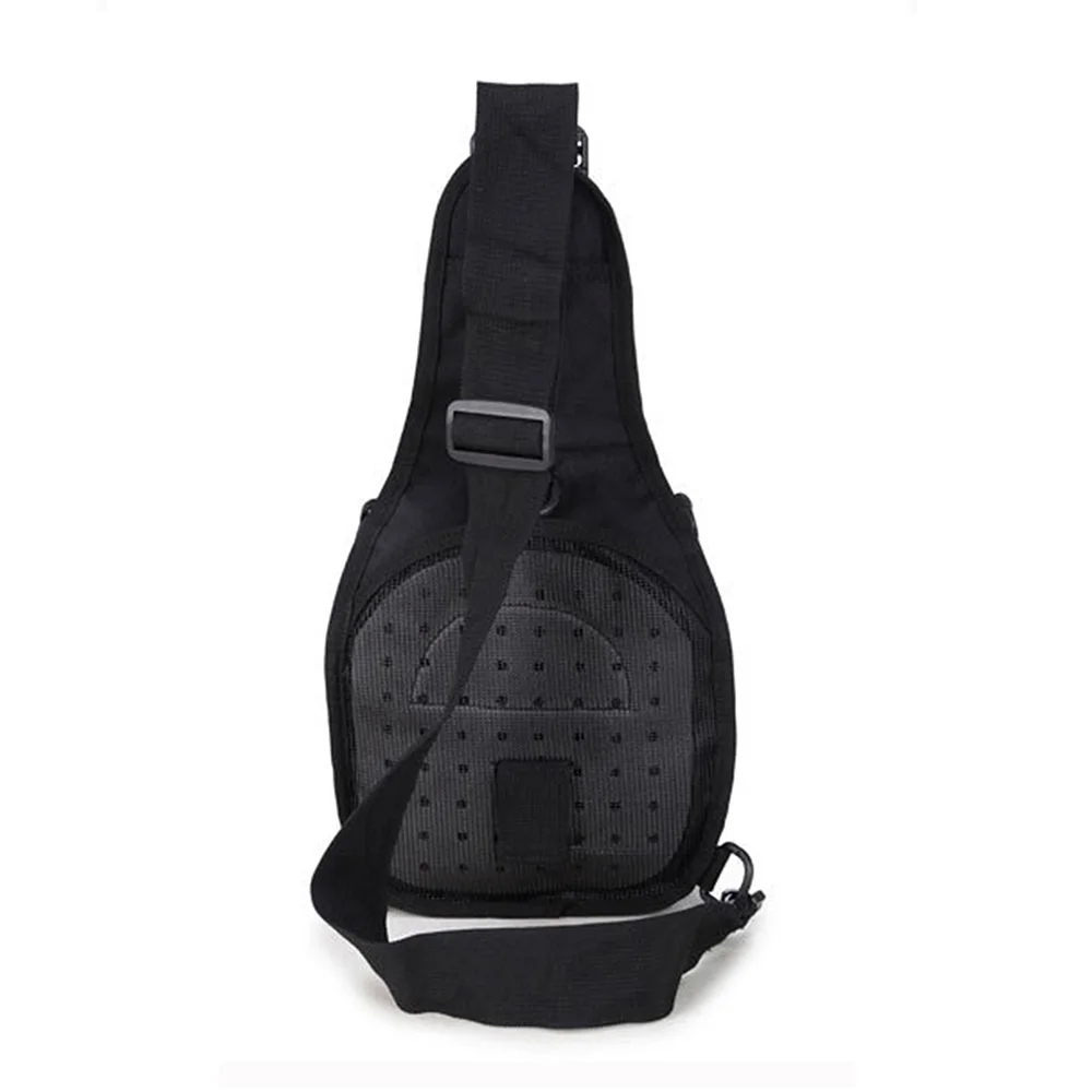 Men Cross body Sling Backpack Shoulder Chest Bag Travel Outdoor Sports Climb Tactical Military Nylon Male Side Messenger Bag