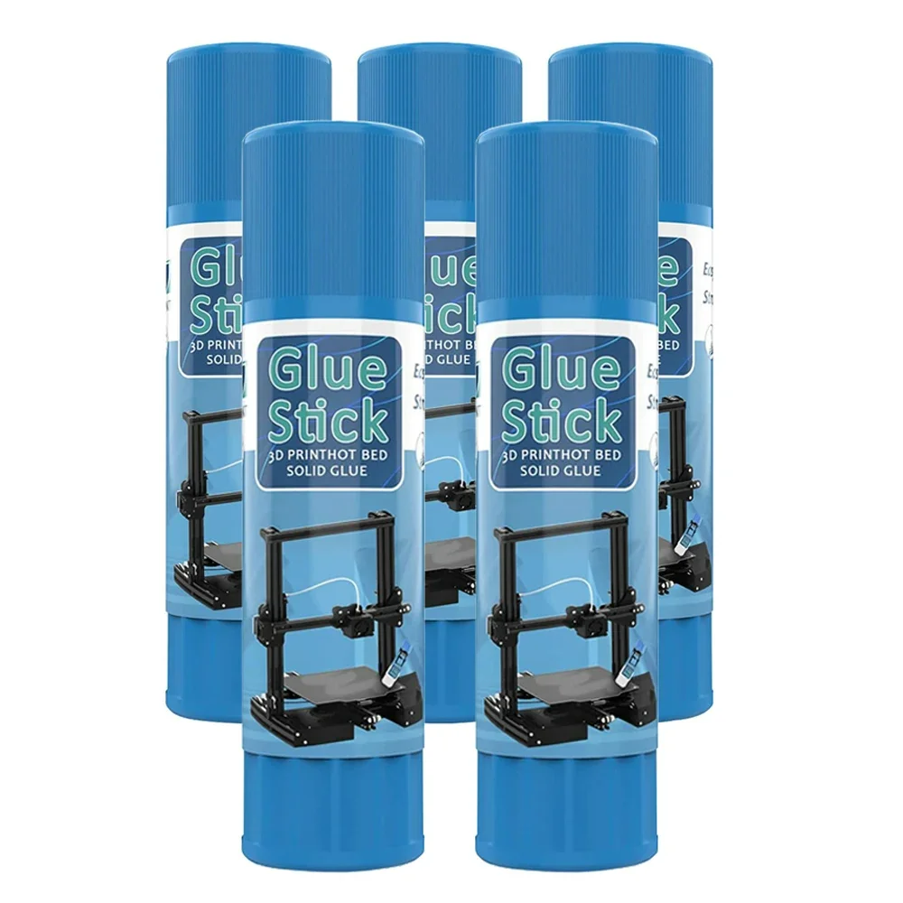 

3D Printer Glue Stick PVP Non-Toxic Solid Adhesive for Hot Bed Print Filament PLA ABS PETG TPU Easy Clean Strong Special Glue