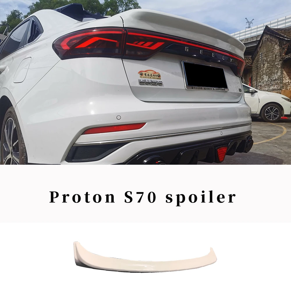 Suitable for 22-24 Geely Fourth Generation Grand Proton S70 Modified Size Surround Exhaust Front Rear Lips spoiler