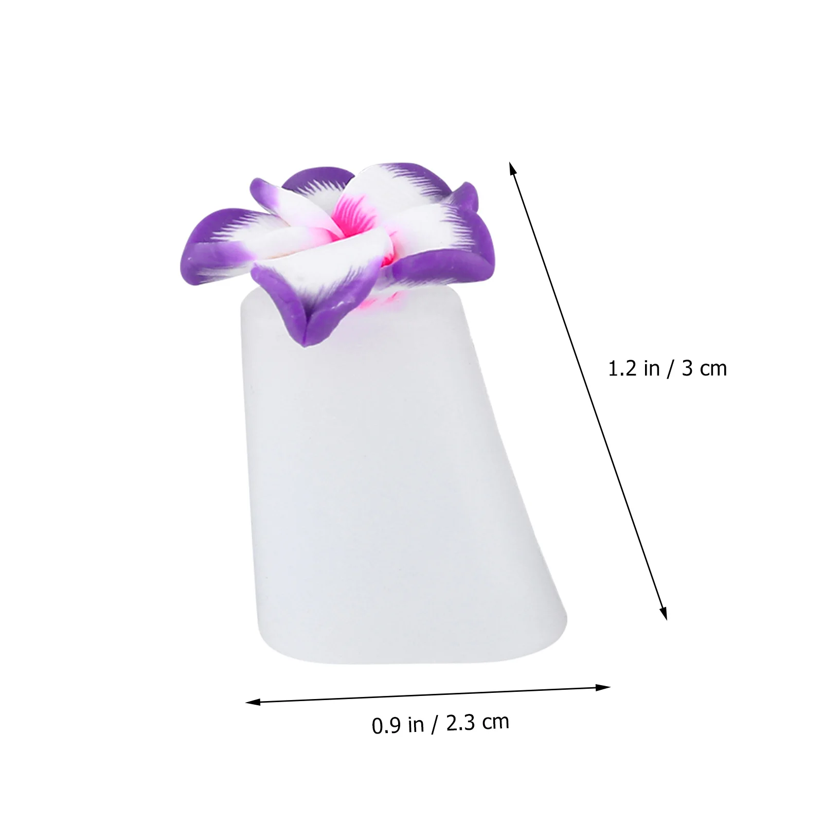 

24pcs Toe Separators Silicone Pedicure Tool Nail Art Spacer Flower Daisy Pearl Styles Reusable Feet Protector