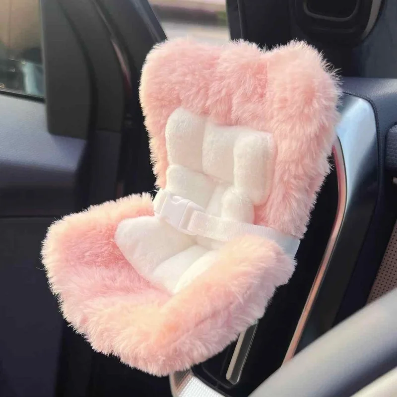 Car Doll Safety Seat For Ob11 Labubu Cartoon Chair Model Labubu For Car Seat Outlet Decor For Labubu Doll Car Interior Cute Styl