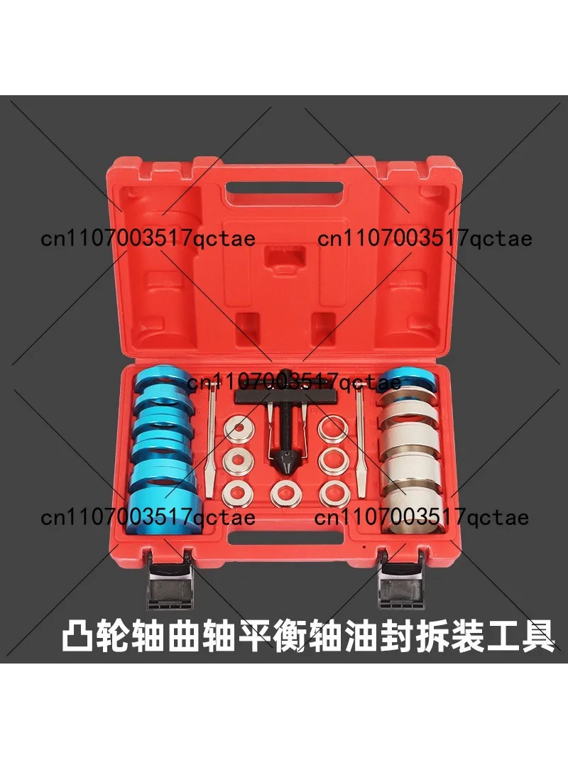 Kit de Herramientas para Sello de Distribución del Motor, Juego de Extractor e Instalador de Retenes de Aceite para Árbol de Levas y Cigüeñal