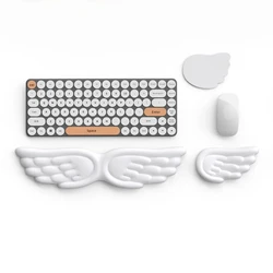 keyboard wrist rest and mouse pad Soft Memory Foam Wrist Rest PU Mousepad Comfortable and Durable for Computer and Laptop Users