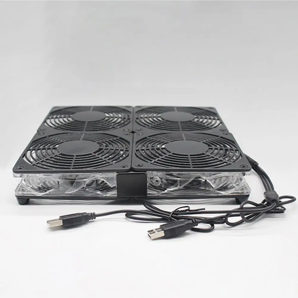 High-performance Fan 12cm Usb Power Cooling Case Fan for Computer Host Cpu Chassis Routing Set-top Box Efficient 1800 Rpm Speed