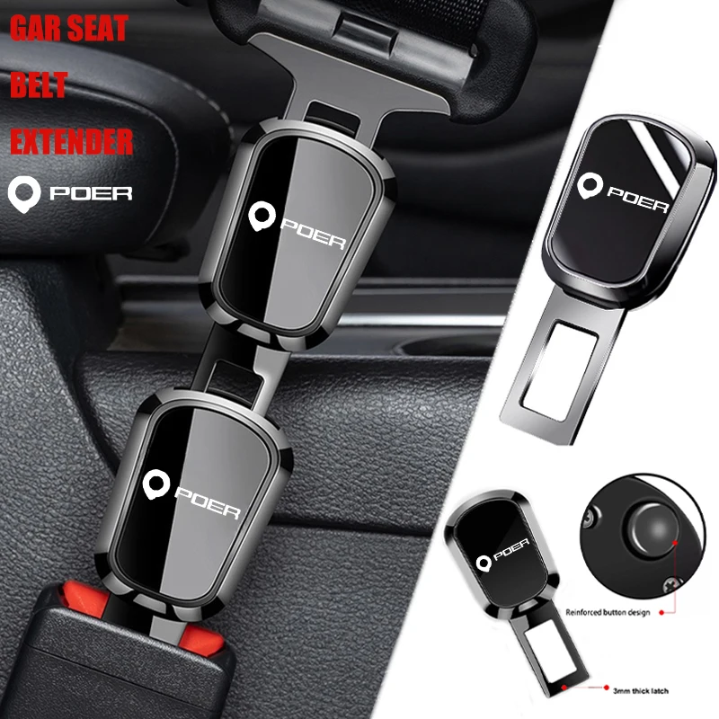 Car Seat Belt Clip Extension Safety Seatbelt Lock Buckle Plug For Great Wall GWM Poer P11 P12 Cannon Ruman Sucan Car Accessories