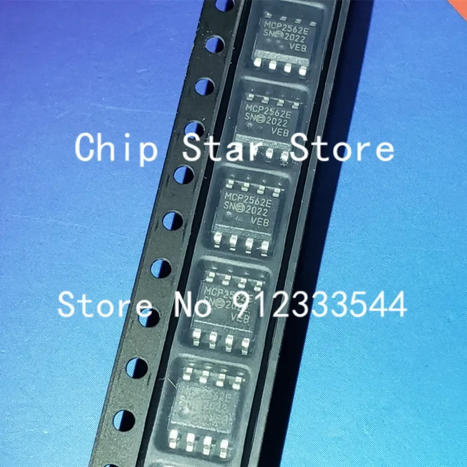5-100pcs  MCP2562-E/SN  MCP2562T-E/SN  MCP2562  MCP2562T  SOIC8  100%New And Original