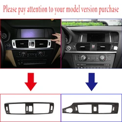 For BMW X3 F25 2011-2017 Car Interior Center Console Air Condition Air Vent Outlet Frame Cover Decor Trim Car Accessories