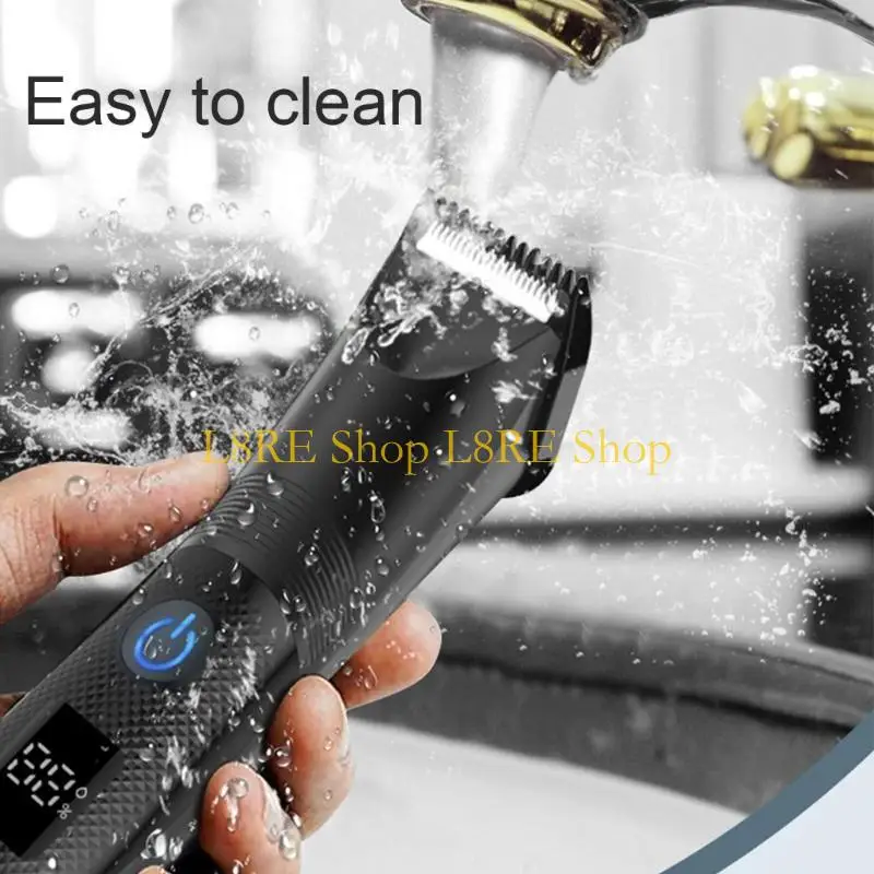 

L8RE Электрическая интимная бритва для ухода за телом для мужчин, интимный триммер для волос в паху