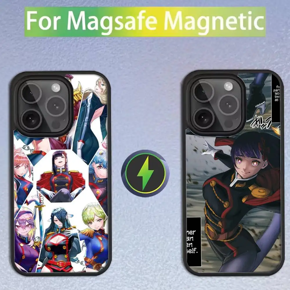 

C-Chained S-Soldier Anime For iPhone 11,12,13,14,15,16,17,Pro,Max,Plus,Mini,SE4,E Phone Case Magnetic Magsafe Wireless Charging