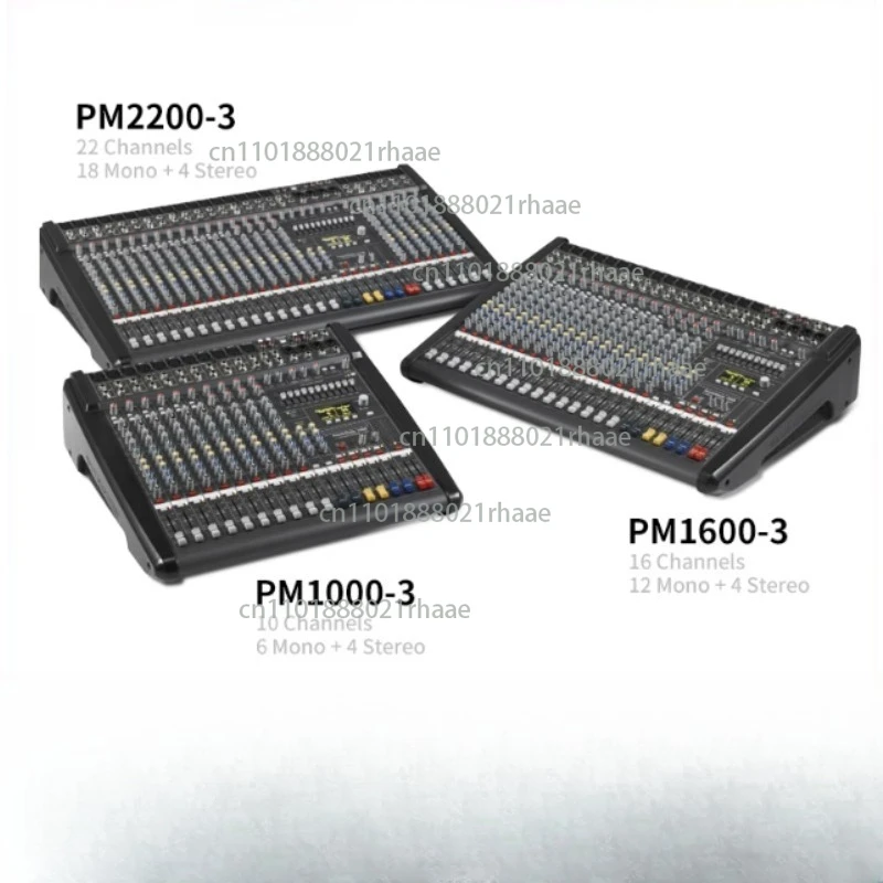 

PM1000-3 PM1600-3 PM2200-3 Dadi Dual DSP Reverb Mixer Stage Mixer with Amplifier 1