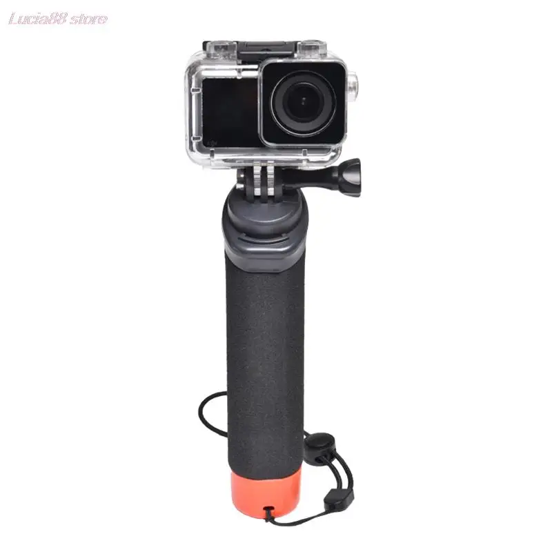 NEW Floating Hand Grip Action Camera NON-Slip Handle With Wrist Band